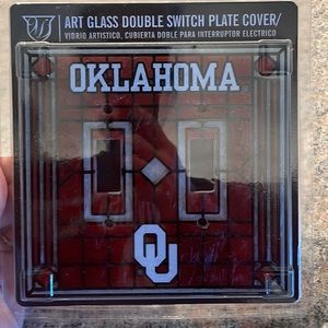 New Oklahoma Sooners light switch cover